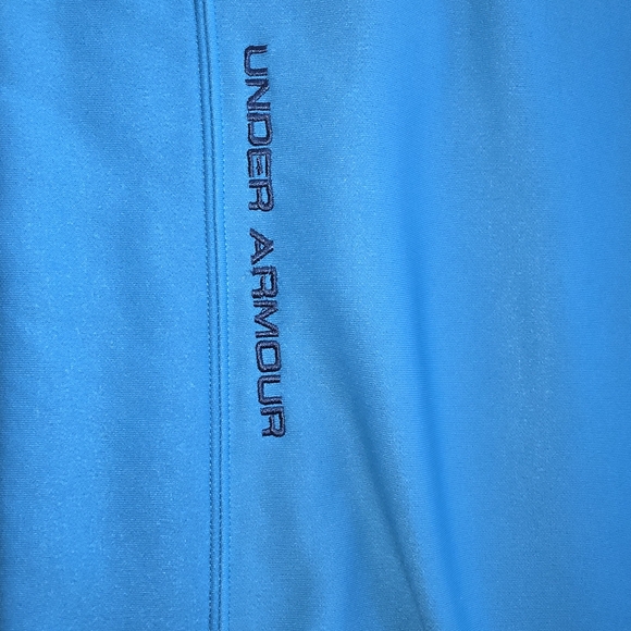 Under Armour UA Storm Hoodie Sweatshirt - Teal Pullover Athletic Water Repellant - Picture 8 of 8
